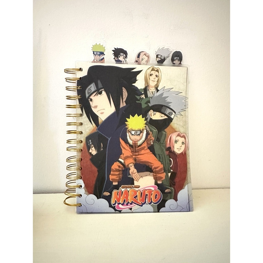 Naruto‎ - Tabbed Journal Shonen Jump Notebook Great Eastern Entertainment 8x6